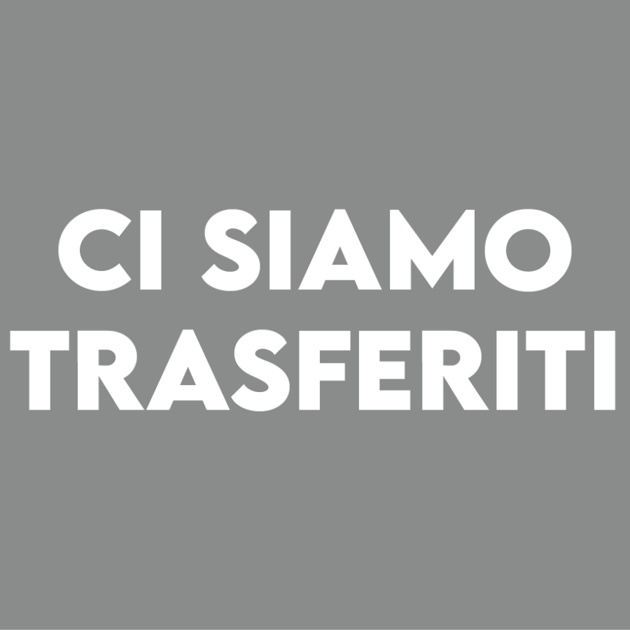 Ci siamo trasferiti